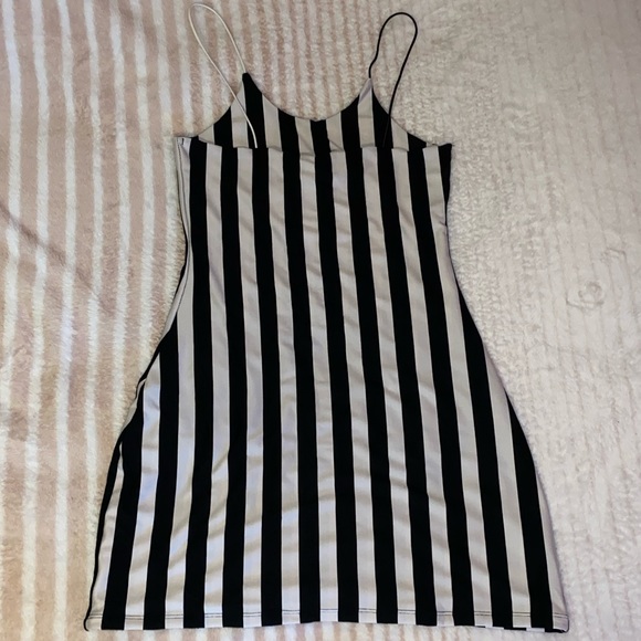 O-Mighty - A Tim Burton Film Striped Tank Mini Dress - Picture 3 of 5